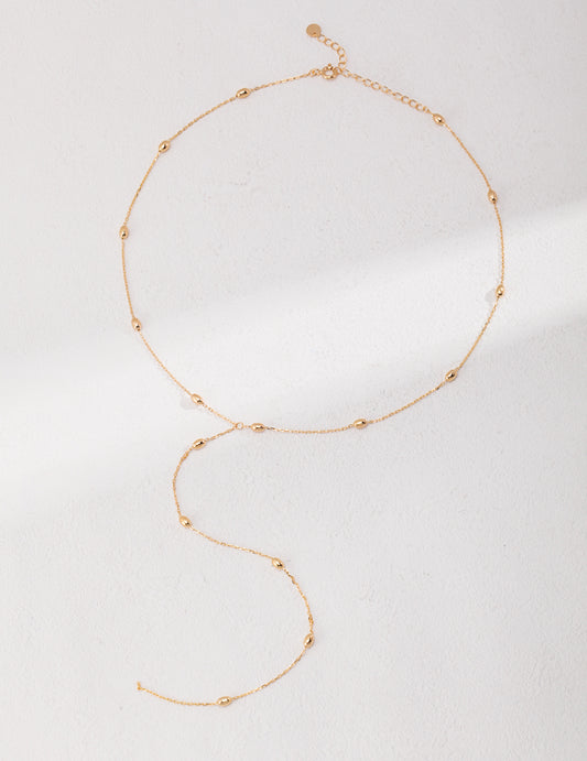 GOLDEN LONG NECKLACE