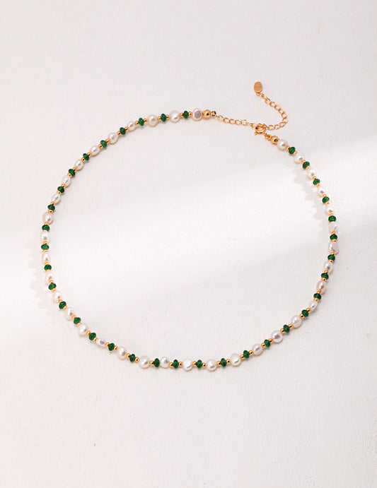 EMERALD FRAGMENTS NECKLACE